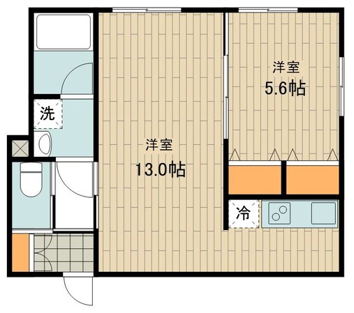 フェリーチェ上石神井Aの物件間取画像